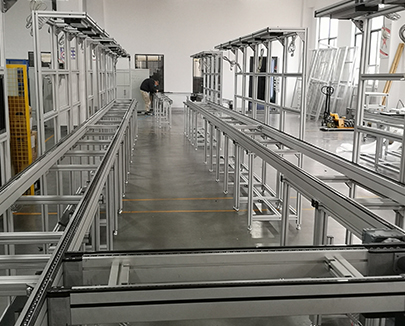 Modular conveyor line